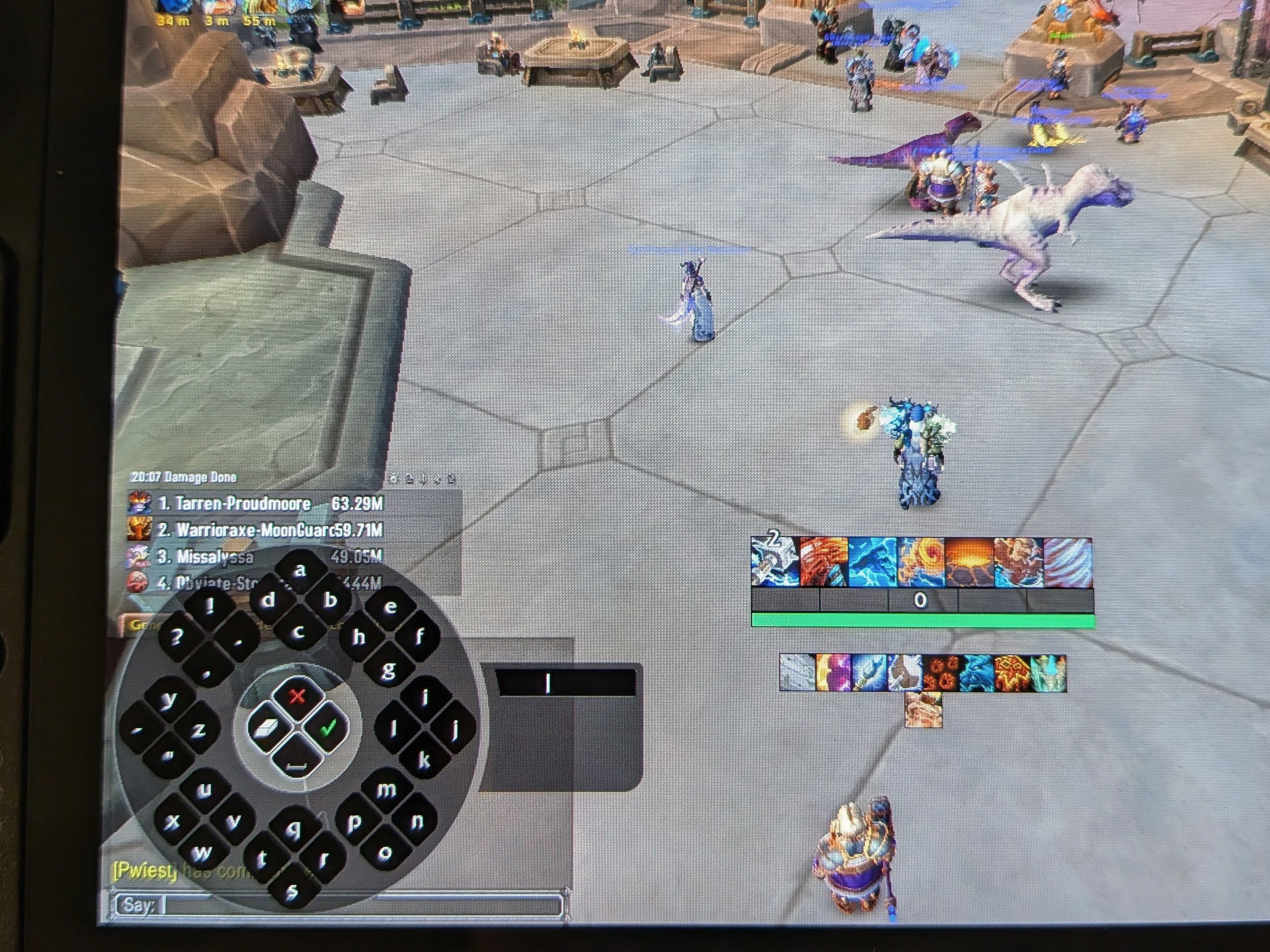 Console Port keyboard